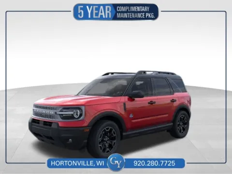 Red 2026 Ford Bronco Sport Outer Banks for sale in Hortonville, WI