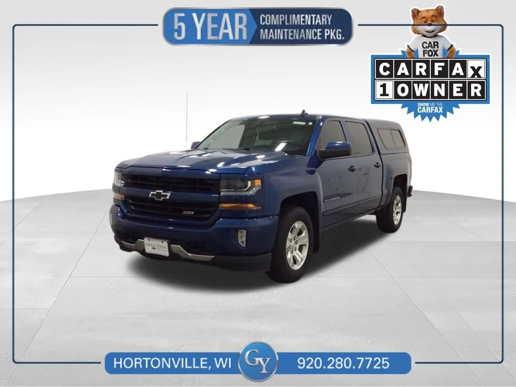 Blue 2018 Chevrolet Silverado 1500 LT for sale in Hortonville, WI