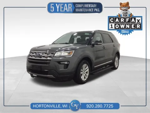 Gray 2018 Ford Explorer XLT for sale in Hortonville, WI