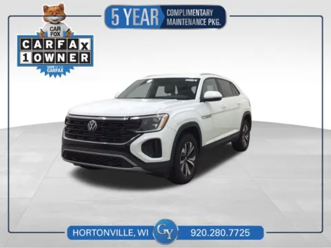 White 2024 Volkswagen Atlas Cross Sport 2.0T SE for sale in Hortonville, WI