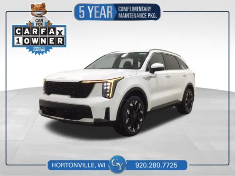 White 2025 Kia Sorento X-Line EX for sale in Hortonville, WI