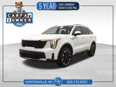 White 2025 Kia Sorento X-Line EX for sale in Hortonville, WI