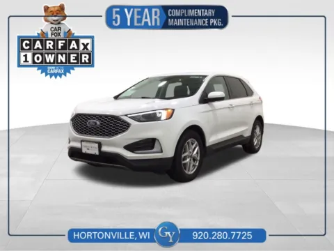 White 2024 Ford Edge SEL for sale in Hortonville, WI