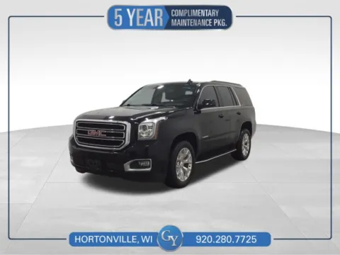 Black 2018 GMC Yukon SLE for sale in Hortonville, WI