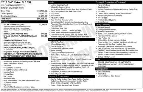 Photos of 2018 GMC Yukon SLE for sale in Hortonville, WI at Gregg Young Hortonville Ford