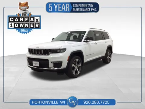 White 2023 Jeep Grand Cherokee L Limited for sale in Hortonville, WI