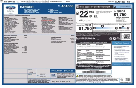 Photos of 2019 Ford Ranger Lariat for sale in Hortonville, WI at Gregg Young Hortonville Ford
