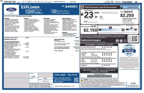Photos of 2026 Ford Explorer ST-Line for sale in Hortonville, WI at Gregg Young Hortonville Ford