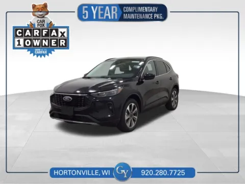Black 2025 Ford Escape Platinum for sale in Hortonville, WI