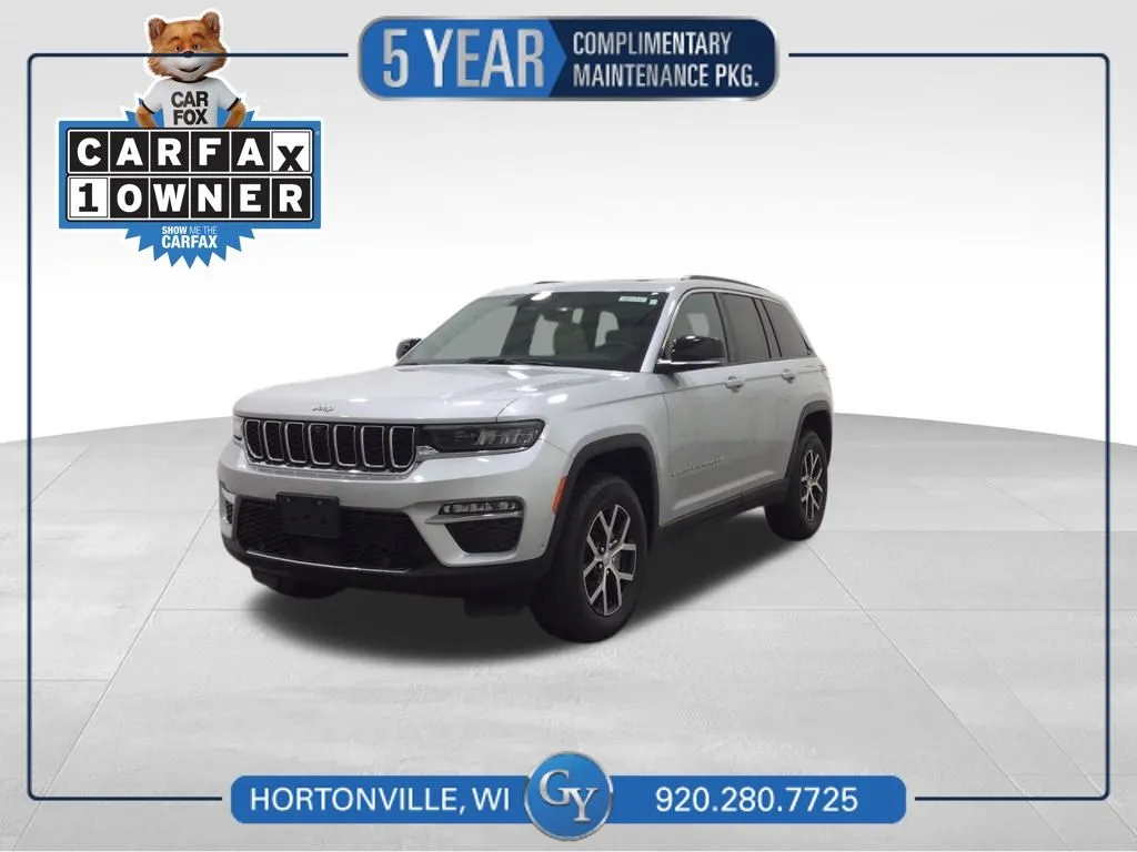 Silver 2024 Jeep Grand Cherokee Limited for sale in Hortonville, WI