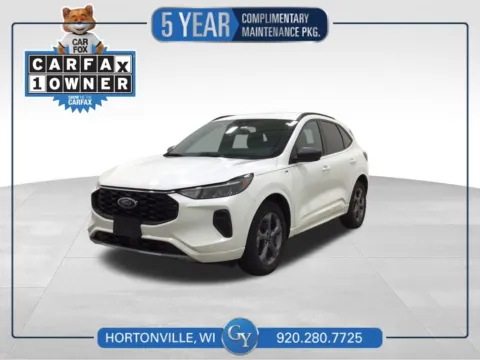 White 2023 Ford Escape ST-Line for sale in Hortonville, WI