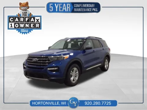 Blue 2023 Ford Explorer XLT for sale in Hortonville, WI