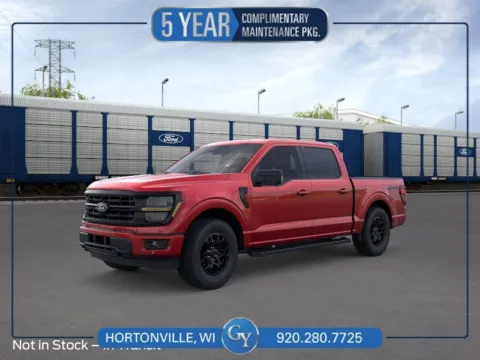 Red 2026 Ford F-150 XLT for sale in Hortonville, WI