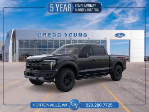 Black 2026 Ford F-150 Raptor for sale in Hortonville, WI