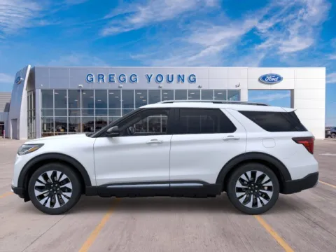 Another view of 2026 Ford Explorer Platinum for sale in Hortonville, WI at Gregg Young Hortonville Ford