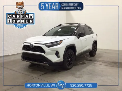 Black 2023 Toyota RAV4 Hybrid XSE for sale in Hortonville, WI