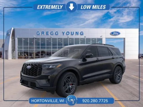 Black 2026 Ford Explorer ST-Line for sale in Hortonville, WI