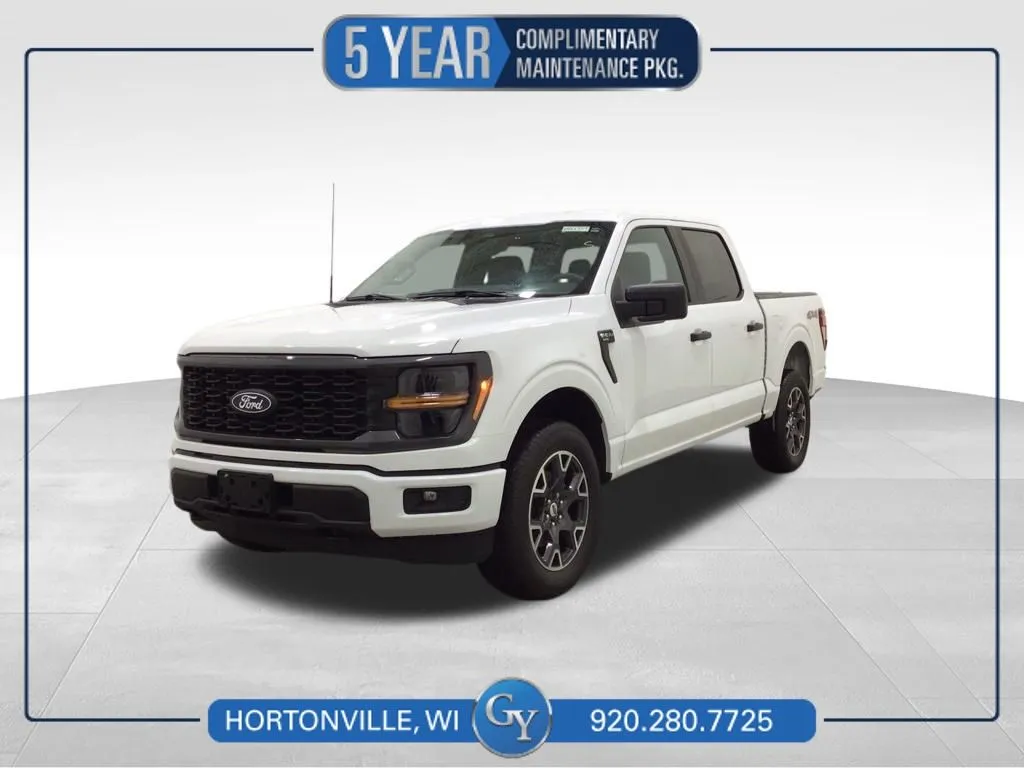 White 2024 Ford F-150 STX for sale in Hortonville, WI