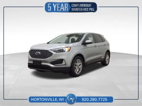 Silver 2024 Ford Edge SEL for sale in Hortonville, WI