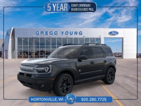 Black 2026 Ford Bronco Sport Outer Banks for sale in Hortonville, WI