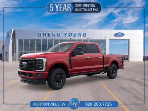 Red 2026 Ford F-250SD Platinum for sale in Hortonville, WI