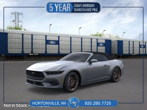 Gray 2026 Ford Mustang EcoBoost Premium for sale in Hortonville, WI