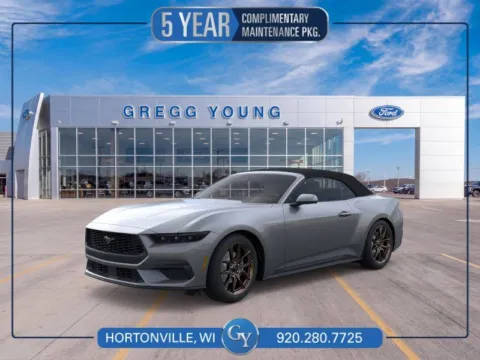 Gray 2026 Ford Mustang EcoBoost Premium for sale in Hortonville, WI