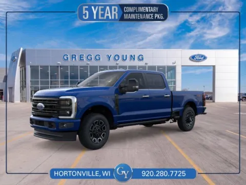 Blue 2026 Ford F-250SD Platinum for sale in Hortonville, WI