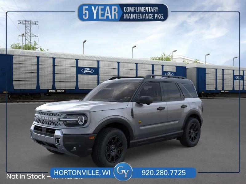 Gray 2026 Ford Bronco Sport Badlands for sale in Hortonville, WI