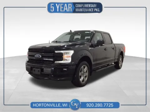Black 2018 Ford F-150 Lariat for sale in Hortonville, WI