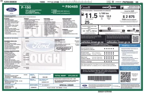 Photos of 2023 Ford F-150 XLT for sale in Hortonville, WI at Gregg Young Hortonville Ford