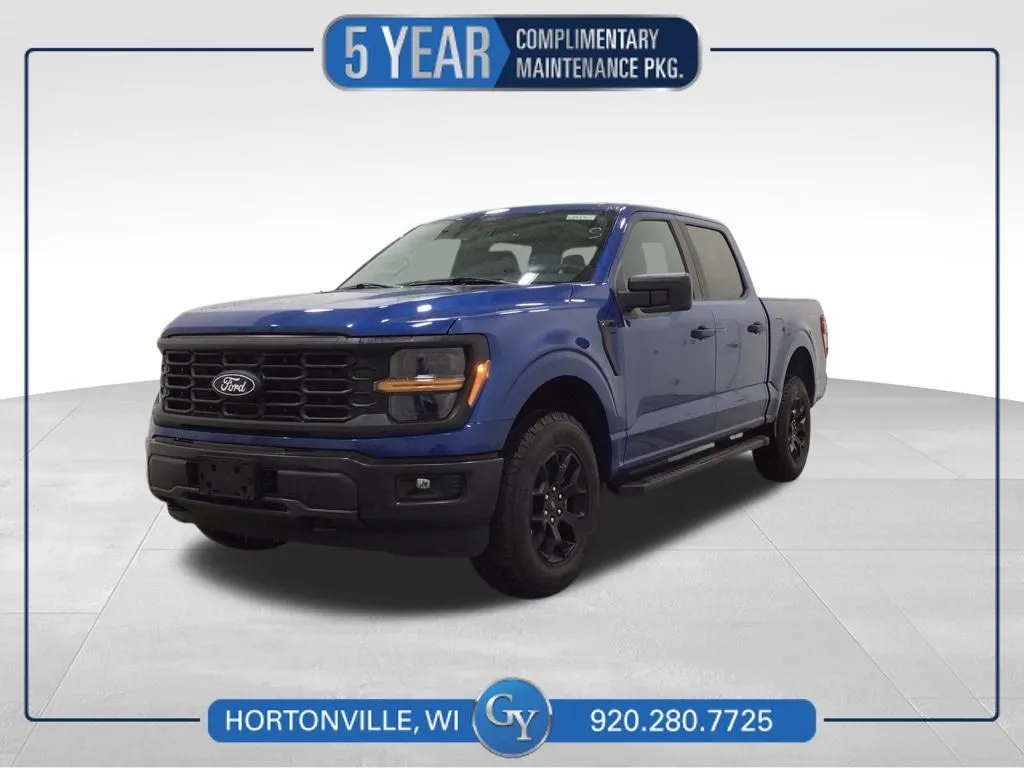 Blue 2024 Ford F-150 STX for sale in Hortonville, WI