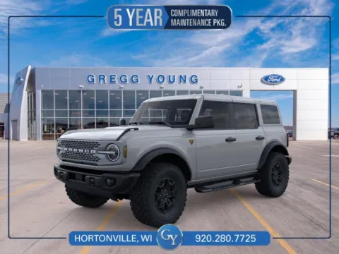 Gray 2026 Ford Bronco Badlands for sale in Hortonville, WI