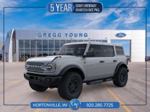 Gray 2026 Ford Bronco Badlands for sale in Hortonville, WI