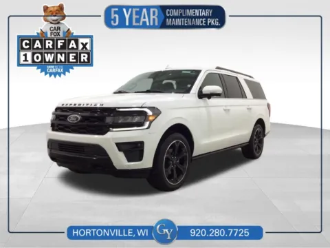White 2023 Ford Expedition Max Limited for sale in Hortonville, WI