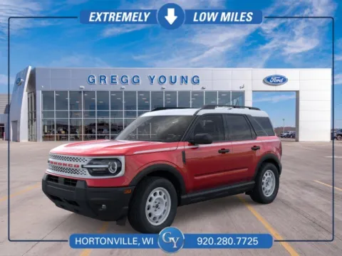 Red 2026 Ford Bronco Sport Heritage for sale in Hortonville, WI