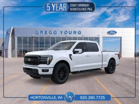 White 2026 Ford F-150 Lariat for sale in Hortonville, WI