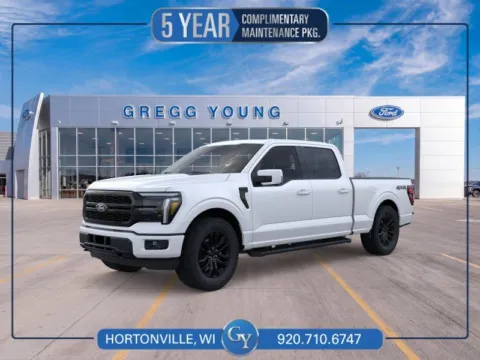 White 2026 Ford F-150 Lariat for sale in Hortonville, WI