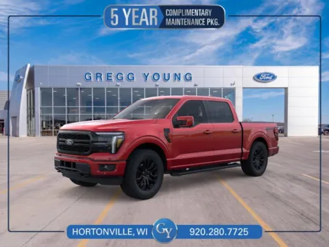 Red 2026 Ford F-150 Lariat for sale in Hortonville, WI