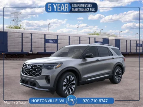 Gray 2026 Ford Explorer Platinum for sale in Hortonville, WI