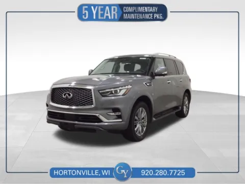 Gray 2020 INFINITI QX80 LUXE for sale in Hortonville, WI