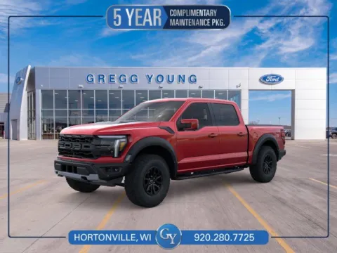 Red 2026 Ford F-150 Raptor for sale in Hortonville, WI