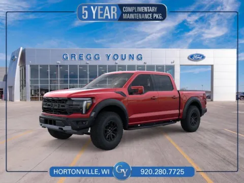 Red 2026 Ford F-150 Raptor for sale in Hortonville, WI