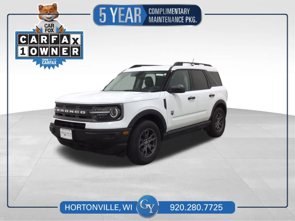 White 2024 Ford Bronco Sport Big Bend for sale in Hortonville, WI