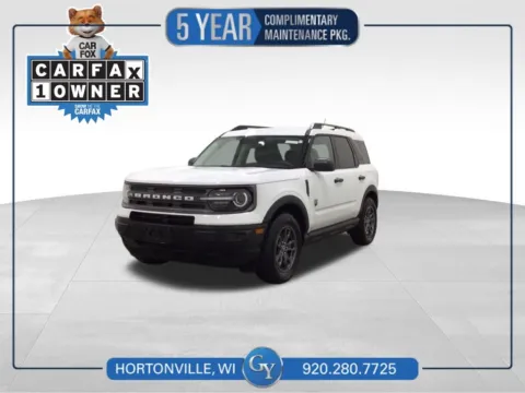 White 2024 Ford Bronco Sport Big Bend for sale in Hortonville, WI