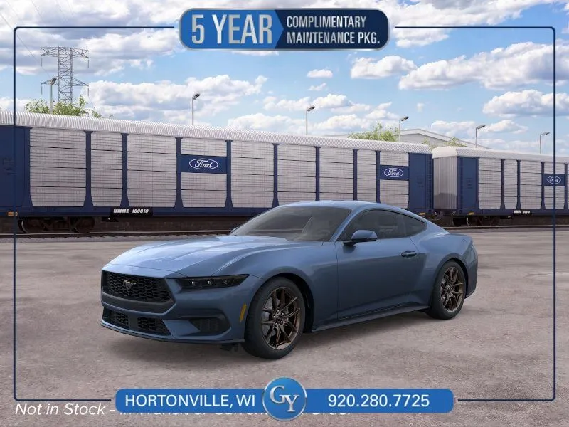 Blue 2026 Ford Mustang EcoBoost Premium for sale in Hortonville, WI
