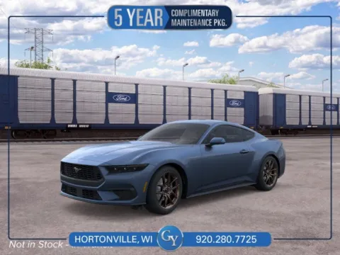 Blue 2026 Ford Mustang EcoBoost Premium for sale in Hortonville, WI