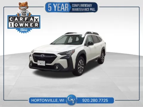 White 2023 Subaru Outback Premium for sale in Hortonville, WI