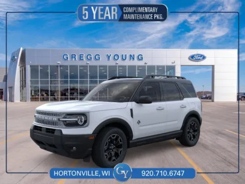 White 2026 Ford Bronco Sport Outer Banks for sale in Hortonville, WI