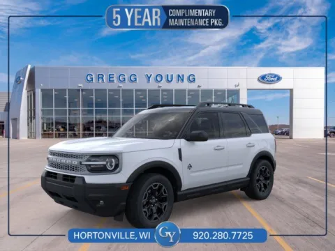 White 2026 Ford Bronco Sport Outer Banks for sale in Hortonville, WI